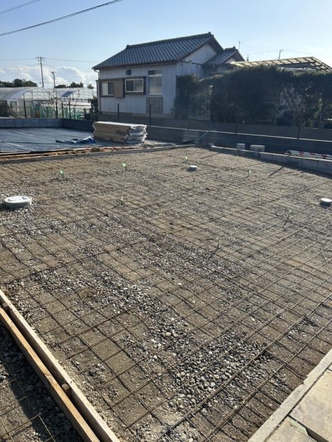 千葉県銚子市　 外構　土間コンクリート金鏝仕上げ工事